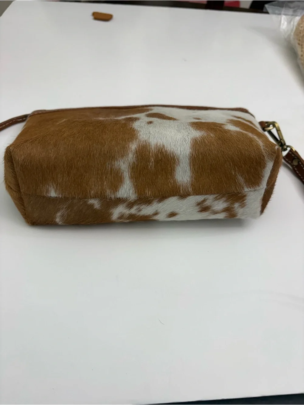 FH Wadsworth Pony Hair Cosmetic Pouch